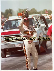 BIG DADDY DON GARLITS SUPER SHOPS 1986 USN NHRA DRAG RACING - Foto 1 di 1