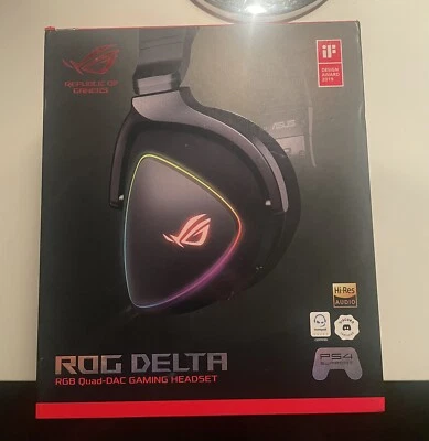 cuffie gaming ASUS Rog Delta RGB - Immagine 1 di 4