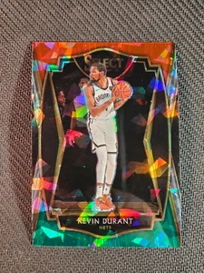 2020-21 Panini Select Kevin Durant #101 Red White Green Ice Prizm Premier Level - Picture 1 of 2