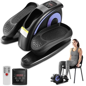 Under Desk Elliptical Machine Electric Seated Pedal Exerciser w/Remote Control*】 - Picture 1 of 9