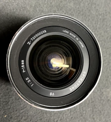 Spiratone YS 18mm f/3.5 Ultra Wide Angle Lens Sun YS-MS Mount - Image 1 of 4