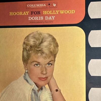 DORIS DAY - Hooray for Hollywood GATEFOLD 2 Columbia 6 EYE Vinyl Records C2.L-5 - Image 1 of 4