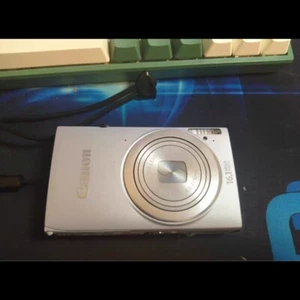 Canon IXY 420F PowerShot ELPH 320 HS IXUS 240 HS 16.1MP Digital Camera-Silver - Picture 1 of 7