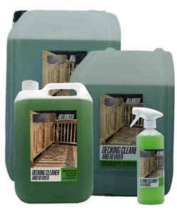 Decking Cleaner & Reviver 1L 25L Removes Mould Algae Relancer - Picture 1 of 13