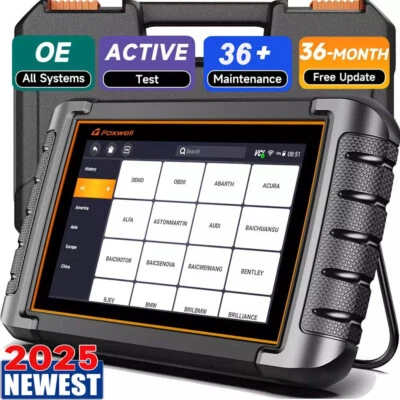 Foxwell NT809 Pro All System Bidirectional Car OBD2 Scanner Diagnostic Tool TPMS - Image 1 of 4