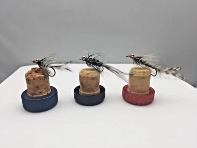 Magnus Angel Fliegen -lures Salzwasser Haken Forelle Hecht Lachs Barsch #4A - Bild 1 von 2