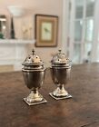 Pair Of Late Victorian English Sterling Silver Salt Shakers Minshull And Latimer
