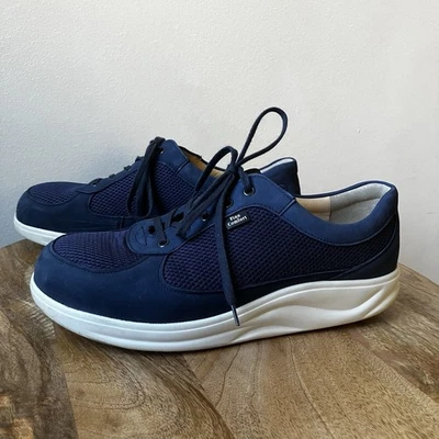 Finn Comfort | Columbia Women's Stylish Blue Denim Sneakers - Image 1 of 4