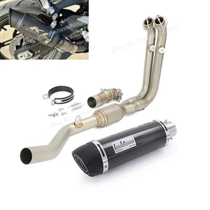 For CF-Moto 450SS 450SR 450NK 2022-2025 Exhaust System Front Muffler Pipe Escape - Picture 1 of 10