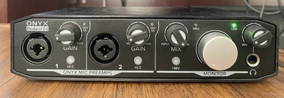 Mackie Onyx 2.2  Midi 24 bit Recording audio Interface - Image 1 of 3