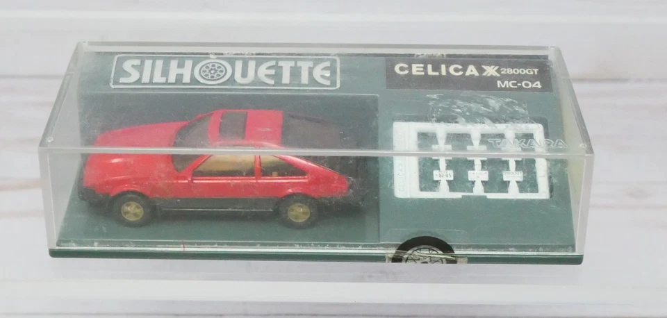 Takara Silhouette MC-04, Celica XX  2800GT, Red, 1/80 HO Scale - Image 1 of 3
