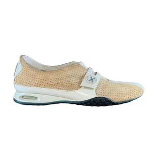 Cole Haan Air slip on tomaia peferata marrone e avorio donna taglia 6,5AA D17602 - Foto 1 di 7