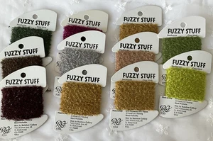 Needlepoint Embroidery Thread Rainbow Gallery Lot of 11 Fuzzy Stuff Fall Colors - Picture 1 of 6