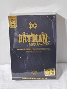 Figura McFarlane Toys The Batman Who Laughs. Nuevo en paquete. Etiqueta dorada. Knightmare Edition - Imagen 1 de 5