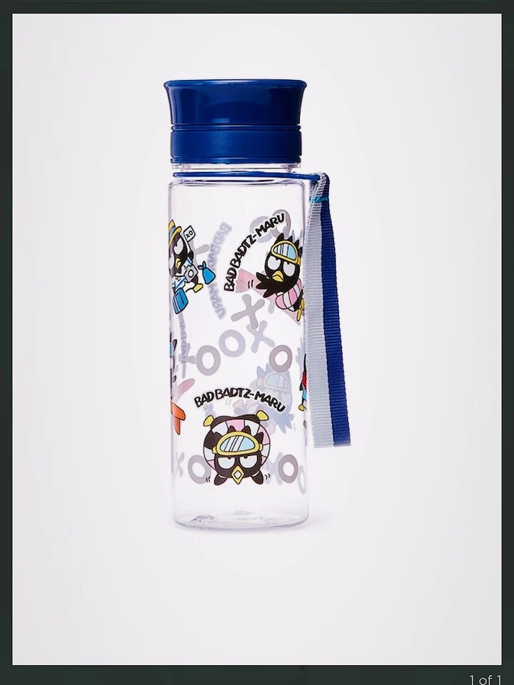 Милая бутылка для воды SANRIO Bad Badtz-Maru (объем около 400 мл) - Изображение 1 из 1