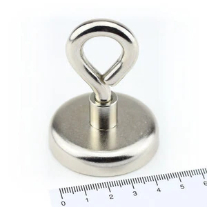 2 OJALES MAGNÉTICOS NEODIMIO POWER D48mm NDFEB HASTA 80 KG OJAL MAGNÉTICO SUPER FUERTE - Imagen 1 de 4