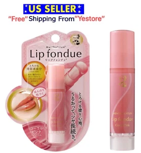 Mentholatum Lip Balm LipStick Fondue Shining Essence Safety Coral Pink 4.2g - Picture 1 of 3