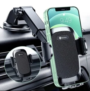 Car Phone Mount Long Arm Suction Cup Sucker Car Phone Holder - Picture 1 of 9