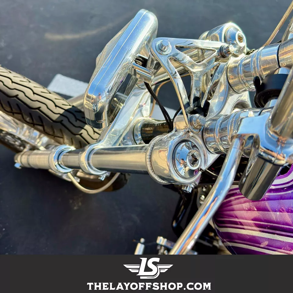 Soporte de faros Harley para horquillas Sportster y Dyna modelos 39MM Foto 1 de 4