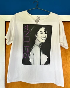 Camiseta para mujer Selena mercancía oficial blanca talla XL - Imagen 1 de 4