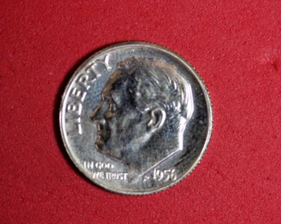 1956- Roosevelt One Dime #P15354 - Image 1 of 2