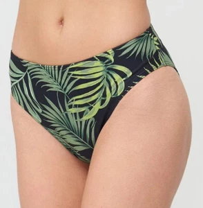 V by Very - Mid Rise Bikini Slip (in Palmenmuster) Größe 18 (Neu mit Etikett) werkseitig versiegelt - Bild 1 von 3