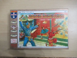 Orion - #72009 Boxer Rebellion 1900-1901 Maßstab 1:72 42 Figuren/21 Posen in blau - Bild 1 von 2