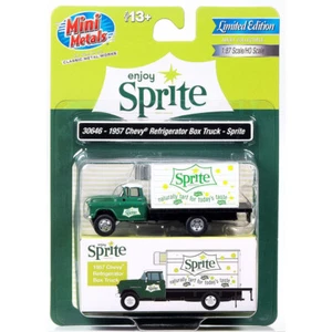 Classic Metal Works 30646 HO Scale 1957 Chevy Refrigerated Box Truck (Sprite) - Picture 1 of 1
