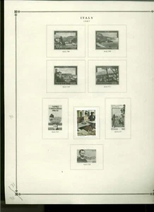 Colección, Italia Parte D Página Álbum Scott, 1943/1990, Cat $117, Como Nuevo y Usado - Imagen 1 de 23