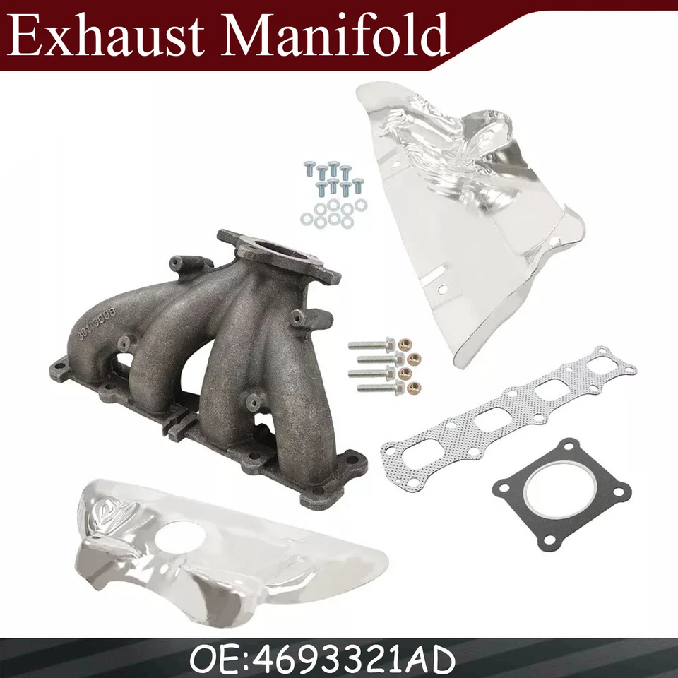 Exhaust Manifold with Gasket for Dodge Caliber Journey Chrysler 200 Sebring Jeep - Image 1 of 4