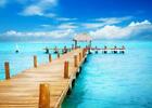 Urlaub im Tropen -Paradise -Steg auf Isla Mujeres, Mexiko (13260700) [...]