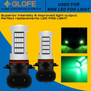 GLOFE 9006 Green 92SMD LED Driving Fog Light Bulb For RAM 1500 2500 3500 13-15 - Picture 1 of 7