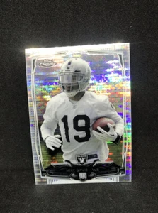 2014 Topps Chrome Mike Davis Pulsar Rookie Card SP RC Oakland Raiders #118 - Picture 1 of 1