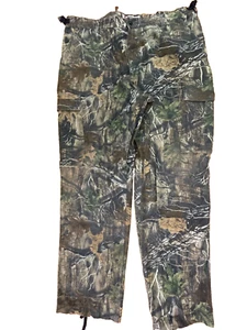 Brents Outdoors Mens Camo Pants Size XL  Ramie/Cotton Blend Cargo Pockets 40/31 - Picture 1 of 12