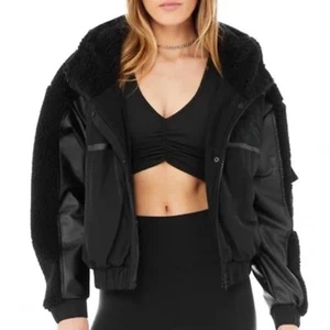 Chaqueta Alo Yoga Sherpa Utility Gear Negra S - Imagen 1 de 13