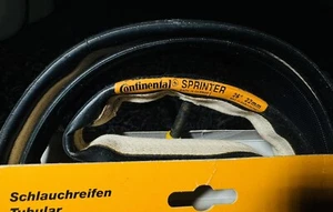 Continental 26 X 22 Sprinter Tubular Tire ALL BLACK New In Box - Picture 1 of 5
