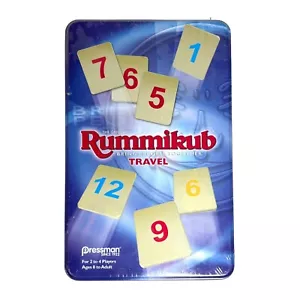Rummikub Travel w/ Tin - Rummy Tile Game by Pressman 2017 ~ NEW SEALED! - Picture 1 of 4