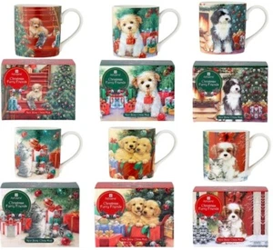 ASHDENE FURRY FRIENDS CHRISTMAS MUGS | YOU CHOOSE DESIGN | BRAND NEW IN BOX - Picture 1 of 7