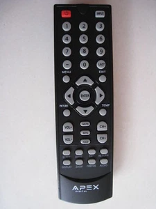 APEX LD50RM Remote for all APEX LCD LED DVD Combo TV - Picture 1 of 3