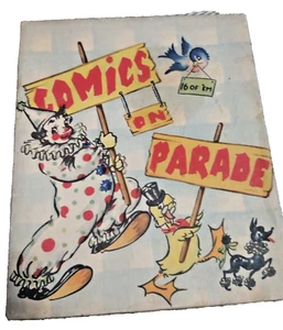 Vintage Comics On Parade Box And 14 Various Vintage Cards and Stationary NOS REA - Picture 1 of 4