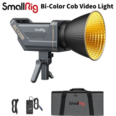 Luz de video SmallRig RC 120B bicolor COB fuente puntual 2700K-6500K enchufe EE. UU. -3471 Foto 1 de 4
