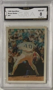 Tarjeta de Bruce Sutter GM 8 1986 SPORTFLICS MOVIMIENTO 3D CHICAGO CUBS ATLANTA BRAVES - Imagen 1 de 3