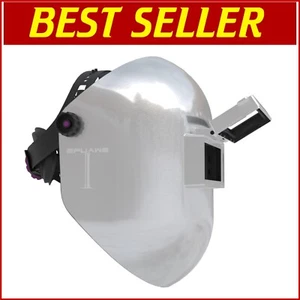 Adjustable Fiberglass Welding Helmet with Waterproof Bag - Lightweight & Durable - Picture 1 of 7