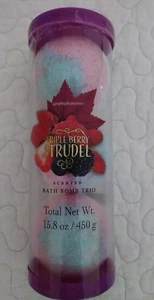NIP Simple Pleasures Triple Berry Strudel BATH BOMB TRIO 15.8 oz Total Weight - Foto 1 di 2