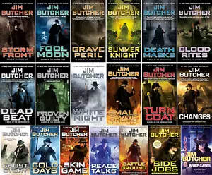 Komplettset Serie Menge 19 Dresden Akten Bücher von Jim Butcher Wizard zu mieten - Bild 1 von 5