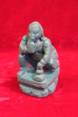 Panel de madera Krishna tallado antiguo vintage indio raro decoración del hogar coleccionable Foto 1 de 4