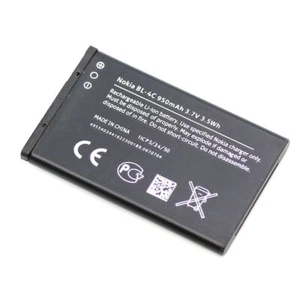 Original Nokia Akku BL-4C Nokia 6100 6101 6102 6103 6125 6131 950mAh Batterie - Bild 1 von 2