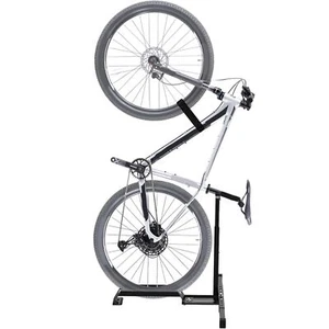 Qualward Vertical Bike Stand Floor Bicycle Rack Adjustable Upright Design, Sp... - Picture 1 of 6