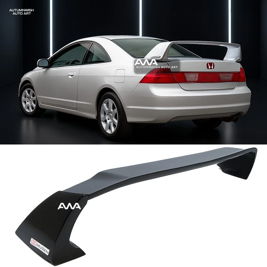 For 98-02 Honda Accord 4DR Sedan Unpainted Mugen Style RR Trunk Wing Spoiler Foto 1 de 1