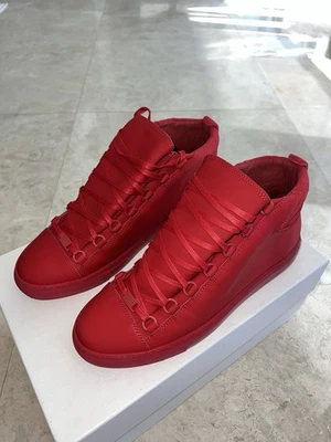 Balenciaga High Top Arenas Rouge Rojo EU 42 US 9 Foto 1 de 4